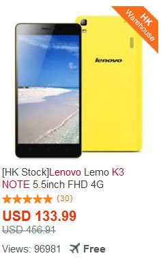 Lenovo-K3-Note на GeekBuying