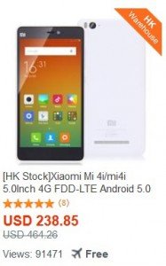 Xiaomi Mi 4i на GeekBuying